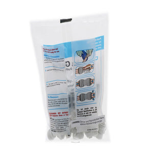 John Guest Fixed Elbow NPTF Polypro - 1/4 x 1/8 NPTF