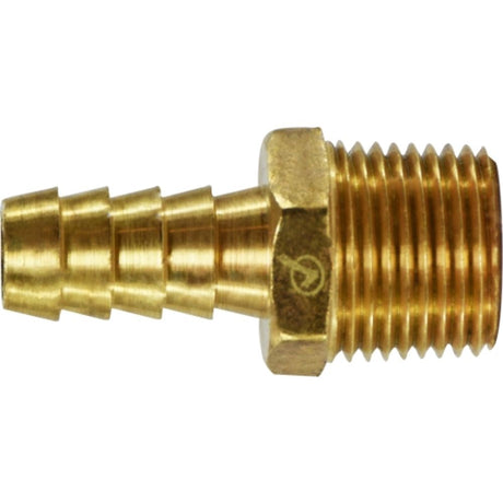 Brass LF 7129 1/4" X 3/8" Hose Barb