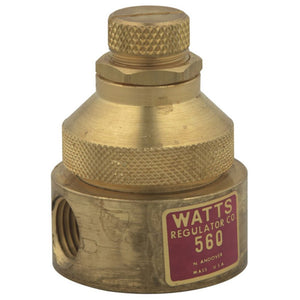 Watts 560 Water Pressure Regulator Brass